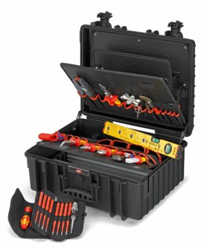 Куфар с електротехн.инструменти„Robust34“26 части,00 21 36,KNIPEX