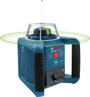 Ротационен лазер Bosch GRL300HVG-до 300m с приемник,зелен лъч 0601061701