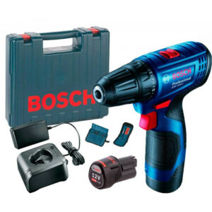 Акумулаторен винтоверт Bosch GSR 120-LI/12V Li-ion 06019G8002 с 2 батерии 2 ah, зарядно и куфар