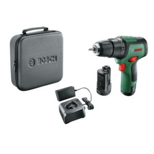 Акумулаторен ударен винтоверт Bosch EasyImpact 12 06039B6105 с 2 батерии 2 ah, зарядно и куфар