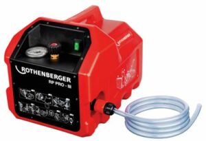 ROTHENBERGER RP PRO III Електрическа контролна помпа, 230 V, 40 bar /61185/