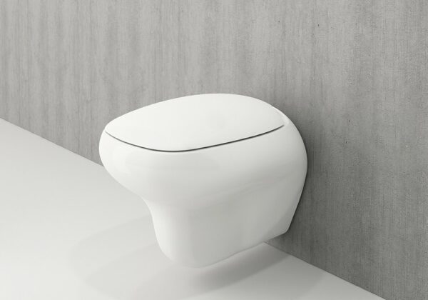 Стенна тоалетна чиния Fenice Rimless бял гланц Bocchi