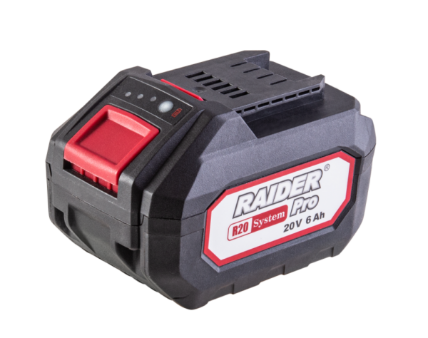 raider Акумулаторна батерия,li ion,20v,6ah,за серията r20 system/131161/