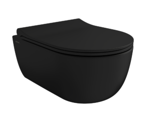 Комплект структура TECEloop с тоалетна Tondo Rimless Slim черен мат