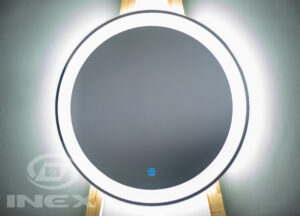 Кръгло огледало с LED осветление и нагревател 60cm 3012 ESPE