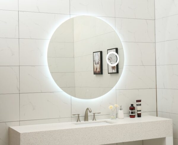 Кръгло огледало с LED осветление с 3 цвята ICL 1807 Inter Ceramic