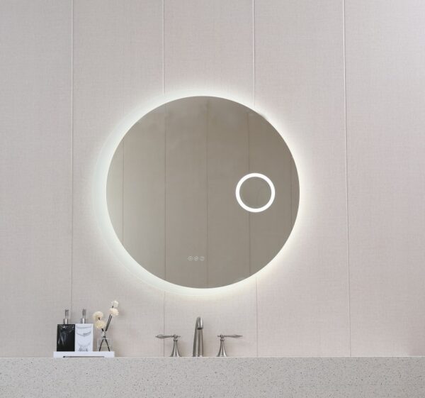 Кръгло огледало с LED осветление с 3 цвята ICL 1813 Inter Ceramic