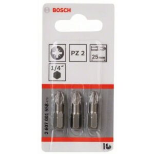 Битове 2607001558 Bosch PZ2 25mm - 3 броя