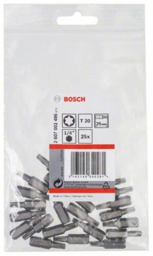 Накрайник за винтоверт особено твърд Bosch T20 2607002496