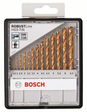 К-кт свредла за метал Bosch HSS-TiN /13 части/ 2607010539
