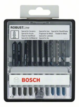 К-кт ножове за прободен трион Bosch Robust 10ч 2607010574