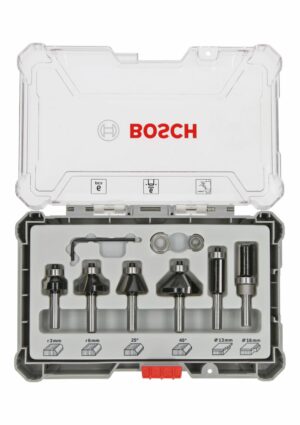 К-кт фрезери Bosch за оберфреза 8 mm 6 броя 2607017469