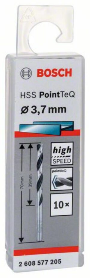 Спирално свредло HSS, PointTeQ, 3.7x39x70mm, 2608577205 Bosch