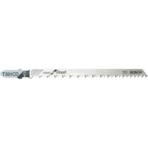 К-кт ножове за зеге Bosch Clean for Wood T301CD, 5бр. 2608637590