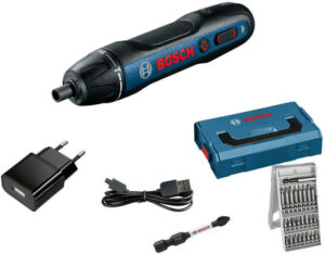 Комплект акумулаторен винтоверт с битове Bosch Professional 06019H2101