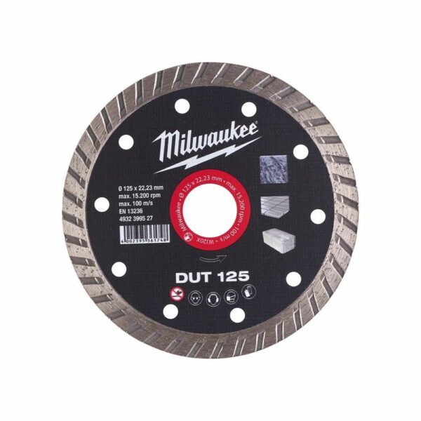 Milwaukee DUT / 4932399527 / диамантен диск  за камък