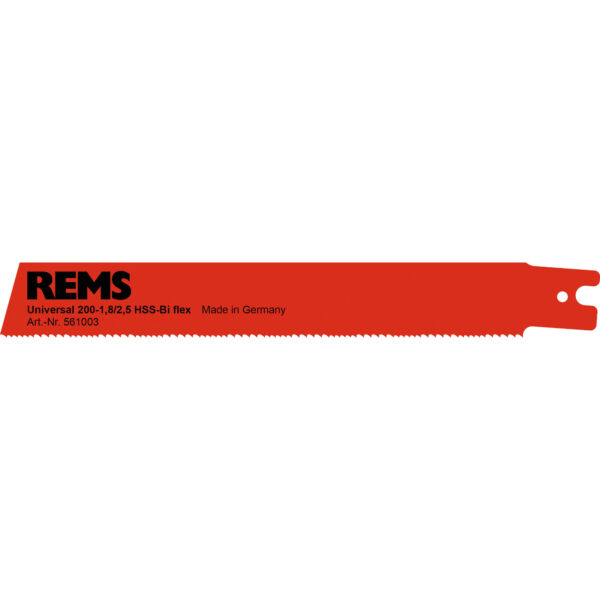 Нож за електрическа ножовка за метал Rems, 180 мм 561003