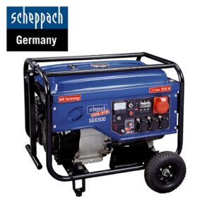 Електрогенератор Scheppach SG6500 / 5.5 kW, 0.54 l/kW-h /5906203901