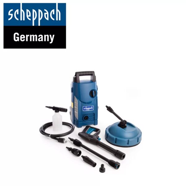 Водоструйка Scheppach HCE1500 / 1400 W, 105 bar, 408 л/ч /