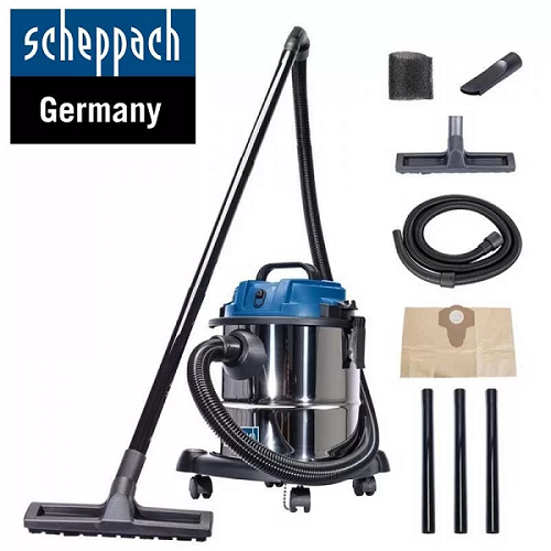 Прахосмукачка за сухо и мокро почистване Scheppach NTS20,1200W 5907721901