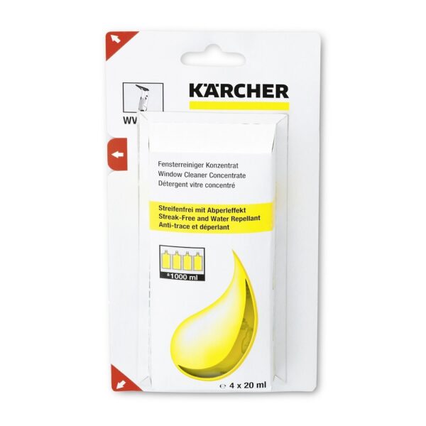 Препарат за почистване на прозорци Karcher / 4 x 20 мл. 6.295-302.0