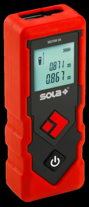 Лазерна ролетка Sola 0.20-20 м, 650nm/71019101/
