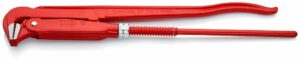 Тръбен ключ 90°прахово боядисани,червен 560mm,83 10 020,KNIPEX