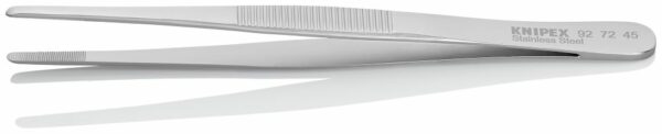 Пинсета прецизна затъпена форма 145mm, 92 72 45, KNIPEX