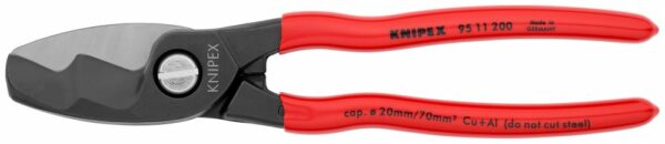 Ножици за кабели с двойно острие 200mm,95 11 200 SB,KNIPEX