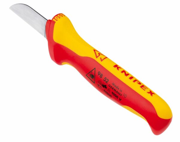 Нож за сваляне на кабелна изолация 185mm, 98 52, KNIPEX