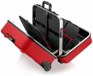 Куфар за инструменти BIG Twin Move RED,празен,98 99 15 LE,KNIPEX