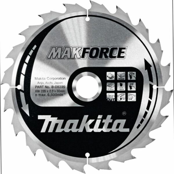 Циркулярен диск за дърво Makita В-08399