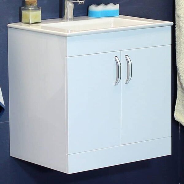 Долен шкаф за баня Брилянт с умивалник 55cm Баня М