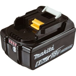 Акумулаторен комплект Makita ъглошлайф DGA506ZJ с батерия BL1860B и зарядно DC18RC