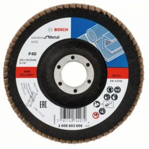 Ветрилообразен диск Bosch за шлайфане G40, 2608603656