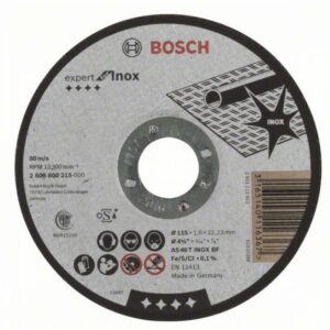 Диск за рязане for Inox Bosch 115х1.6 мм 2608600215