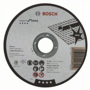 Диск за рязане for Inox Bosch 125х1.6 мм 2608600220