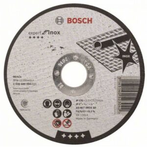 Диск за рязане for Inox Bosch 125х2 мм 2608600094