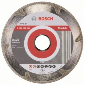 Диск за рязане на мрамор диамантен Bosch 125мм 2608602690