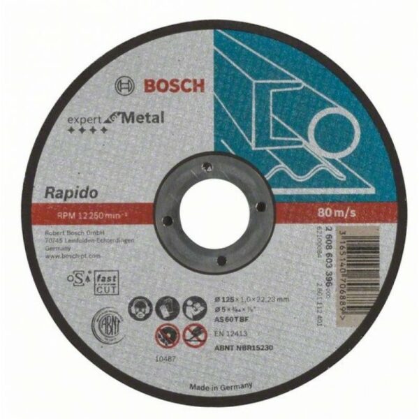 Диск за рязане, прав Expert for Metal Bosch 2608603396