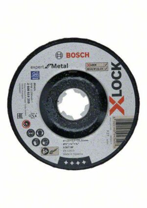 Диск за шлайфане Bosch на метал X-LOCK 2608619259