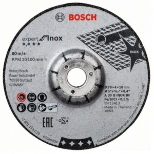 Диск за шлайфане Bosch на неръждаема стомана 76х10mm 2608601705