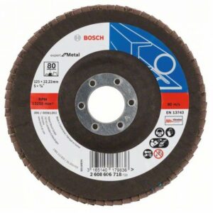 Конусовиден диск Bosch P80 за метал 2608606718