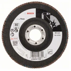 Конусовиден диск Bosch за стомана P80 2608607640
