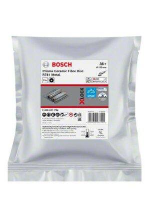 Фиброшкурка G36 Bosch X-LOCK, Prisma Ceramic, 2608621794