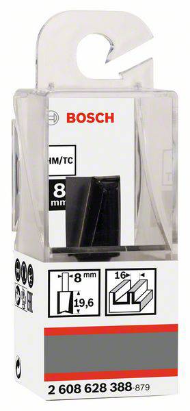 Фрезер канален за оберфреза Bosch 8х20mm 2608628388 D16mm