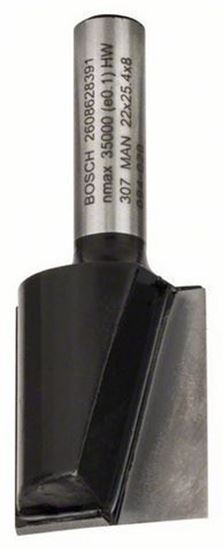 Фрезер канален за оберфреза Bosch 8х25mm 2608628391 D22mm
