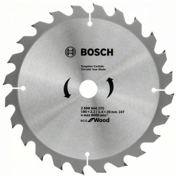 Циркулярен диск Bosch за дърво, 246р зъба 2608644375