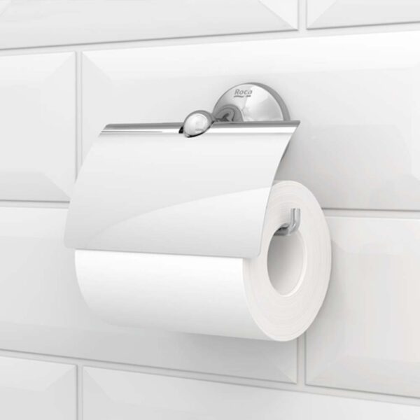 Държач за тоалетна хартия с капак Classica Roca