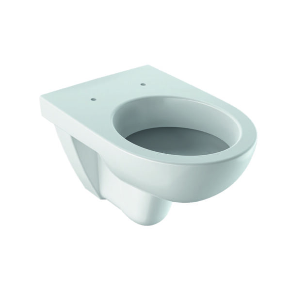 Тоалетна за вграждане Selnova с бял бутон Delta01 Duofix Geberit